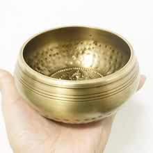 Load image into Gallery viewer, hand made buddha pattern singing bowl