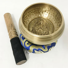 Load image into Gallery viewer, hand made buddha pattern singing bowl
