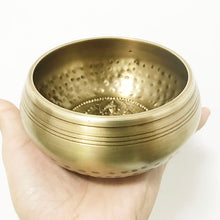 Load image into Gallery viewer, hand made buddha pattern singing bowl
